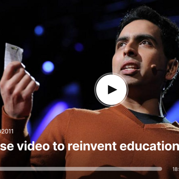 Usemos el vídeo para reinventar la educación